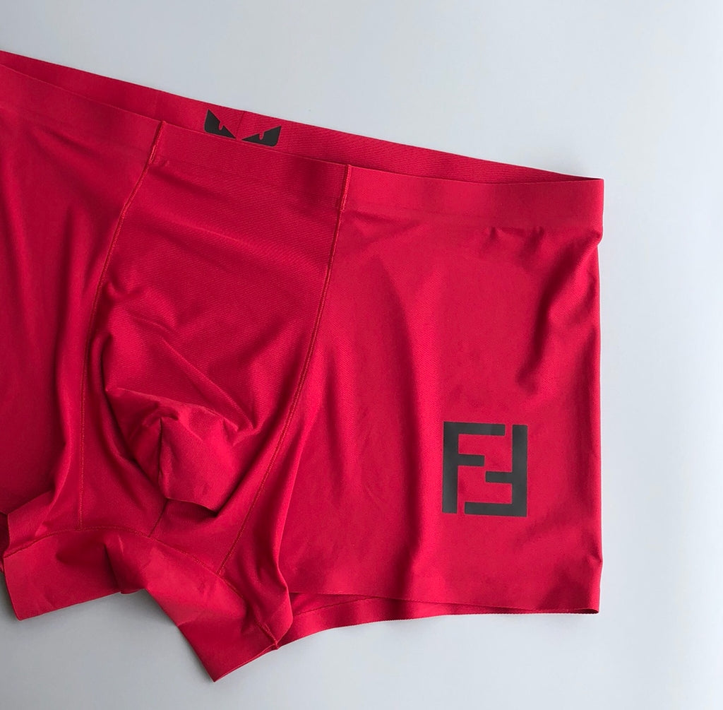 Fendi Goat-milk silk Eye Graphics Men's Boxer Briefs - 3-Piece Box