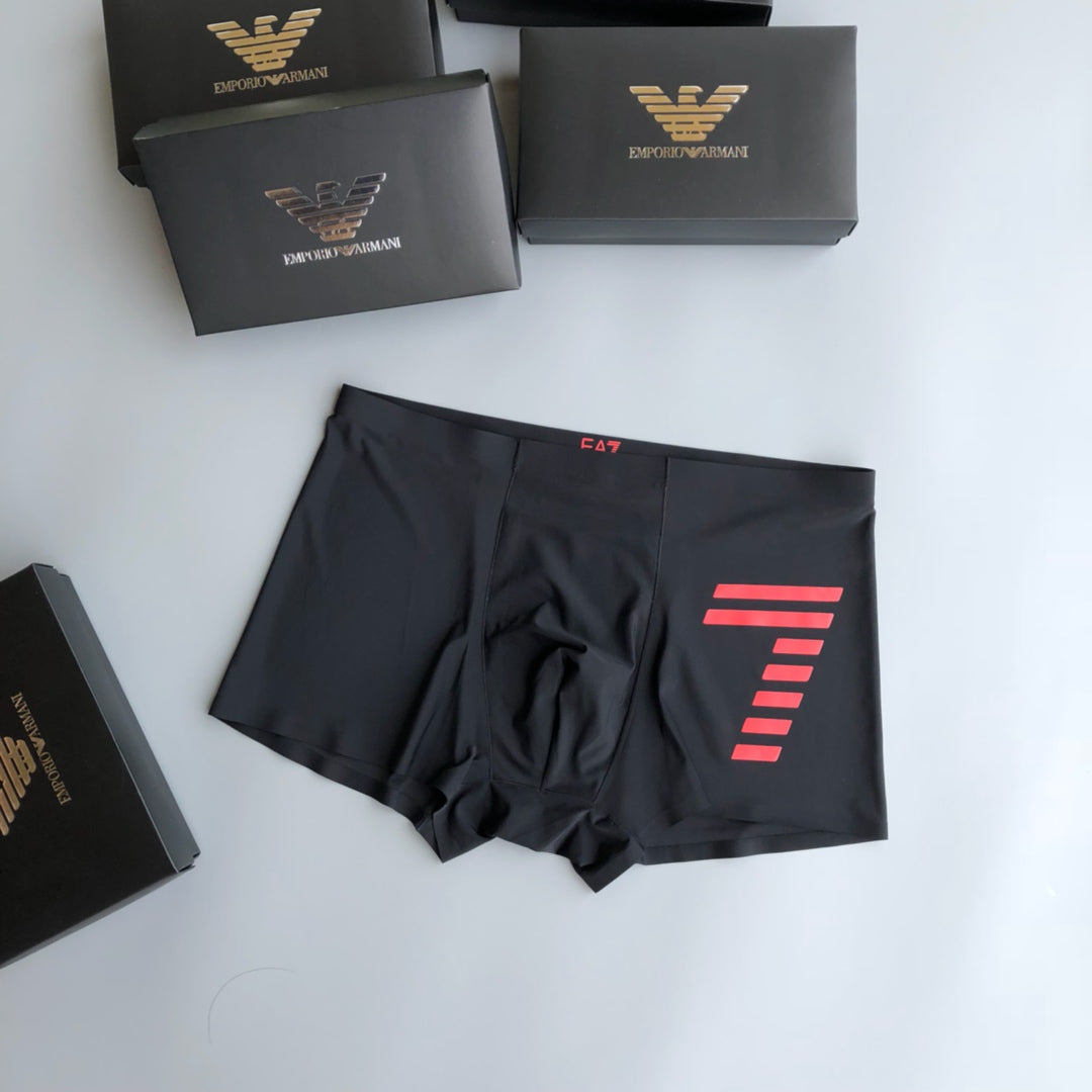 Armani Milk-Silk Men's Boxer Briefs - 3-Piece Box