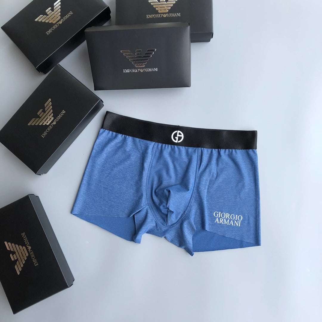 Armani Ice-Silk Men's Boxer Briefs - 3-Piece Box