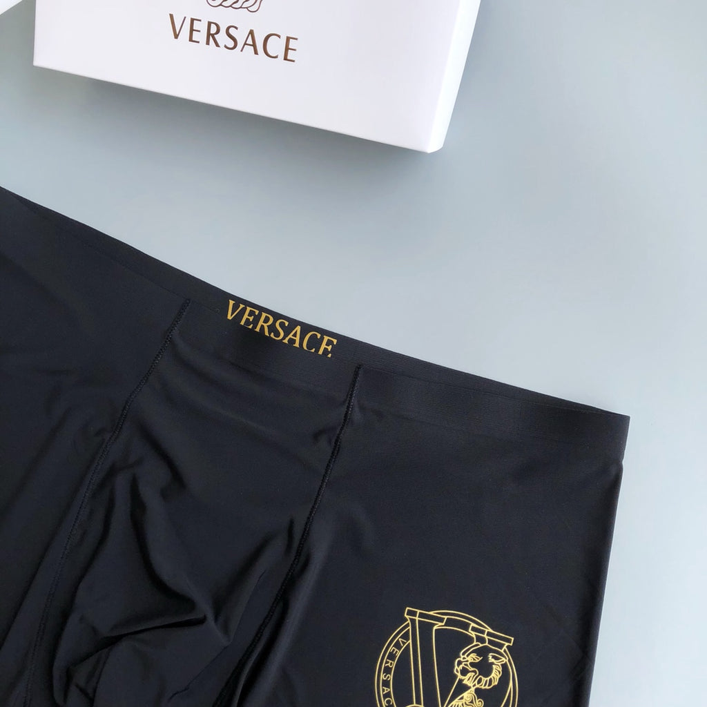 Versace Milk-Silk Men's Boxer Briefs - 3-Piece Box