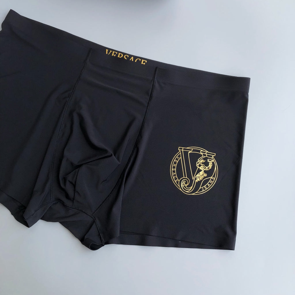 Versace Milk-Silk Men's Boxer Briefs - 3-Piece Box