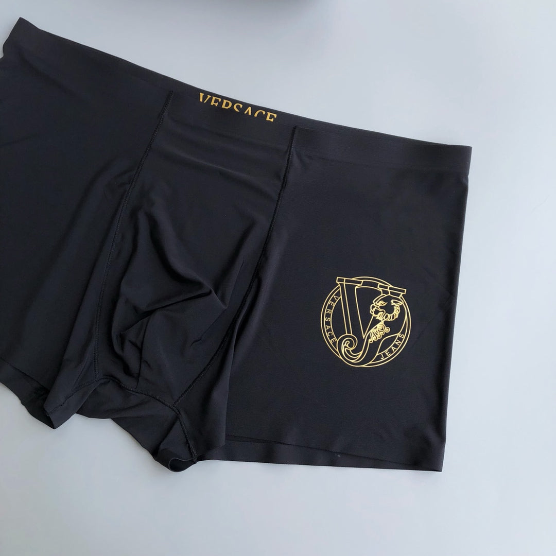 Versace Milk-Silk Men's Boxer Briefs - 3-Piece Box