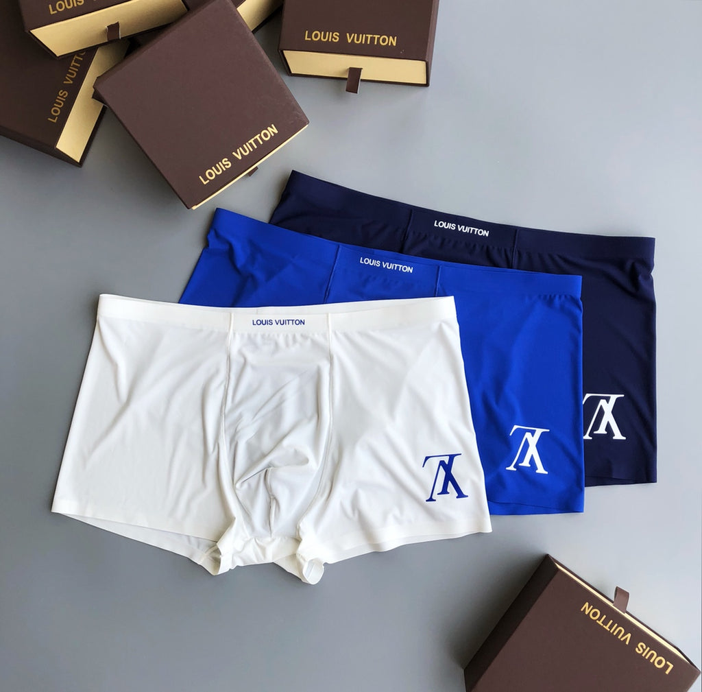 Louis Vuitton Milk-Silk Men's Boxer Briefs - 3-Piece Box