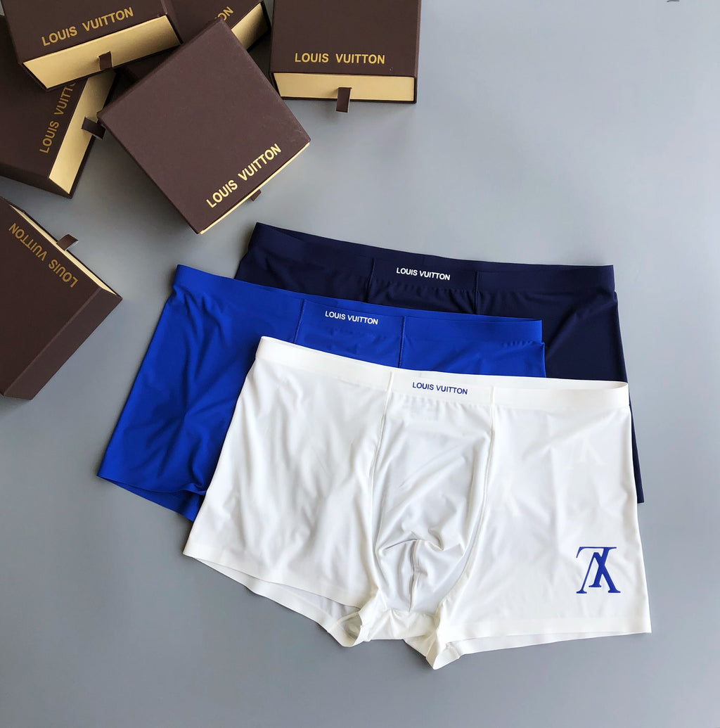 Louis Vuitton Milk-Silk Men's Boxer Briefs - 3-Piece Box