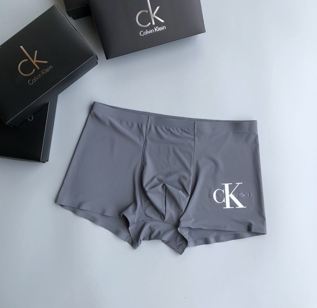 Unbranded Red and Grey Boxer Briefs 3-Piece Box Collection
