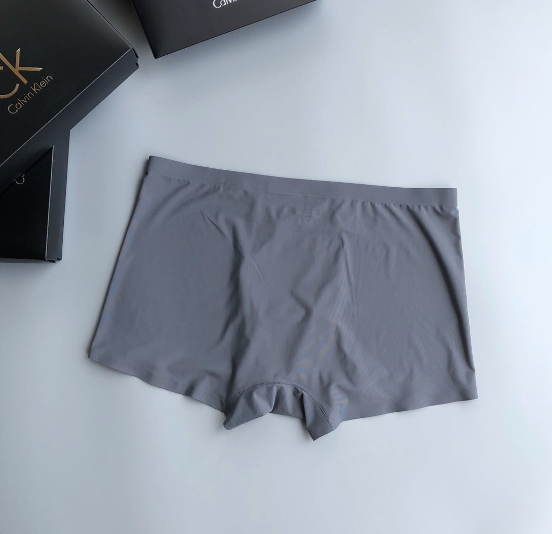 Unbranded Red and Grey Boxer Briefs 3-Piece Box Collection
