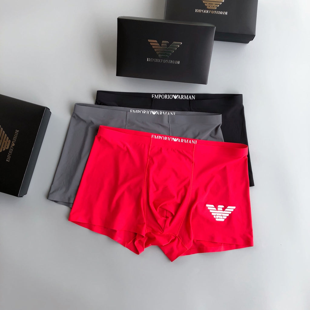 Armani Milk-Silk Short Socks - 3-Pair Pack