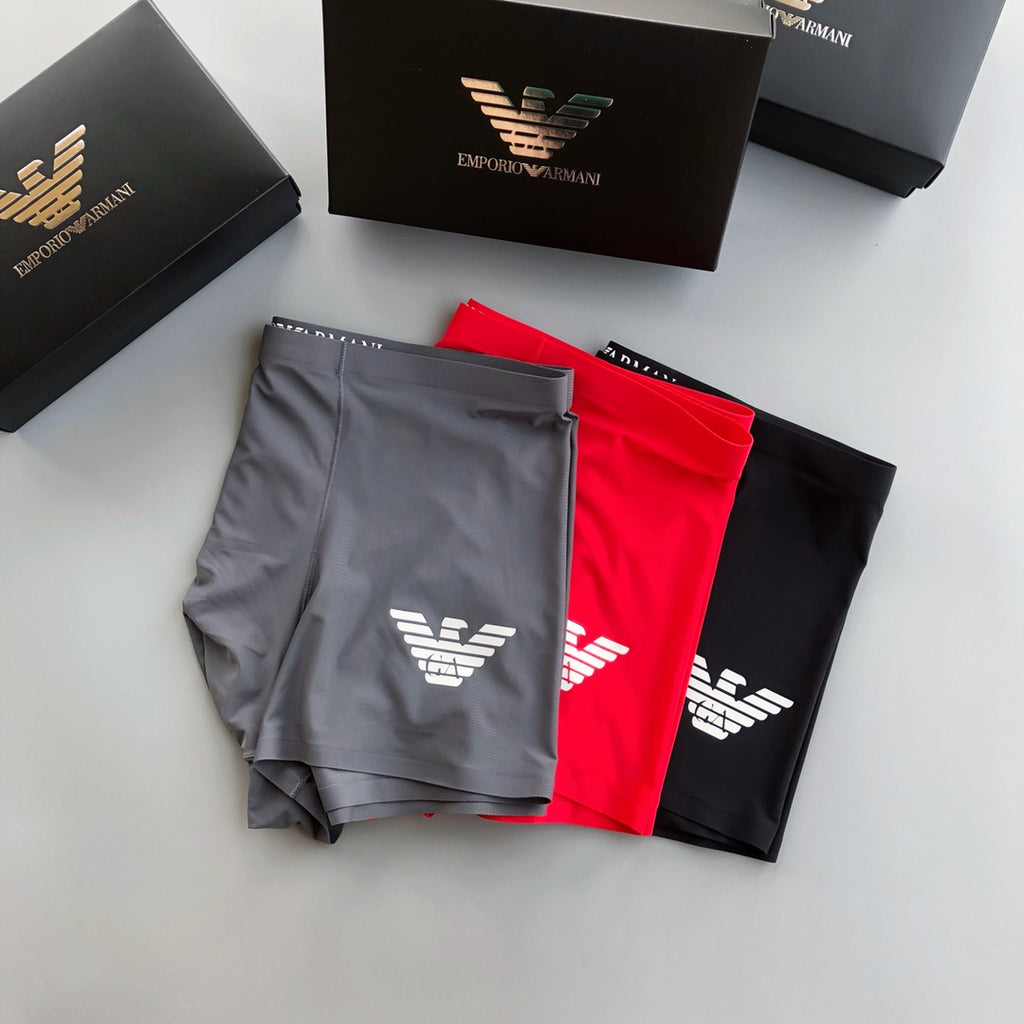 Armani Milk-Silk Short Socks - 3-Pair Pack