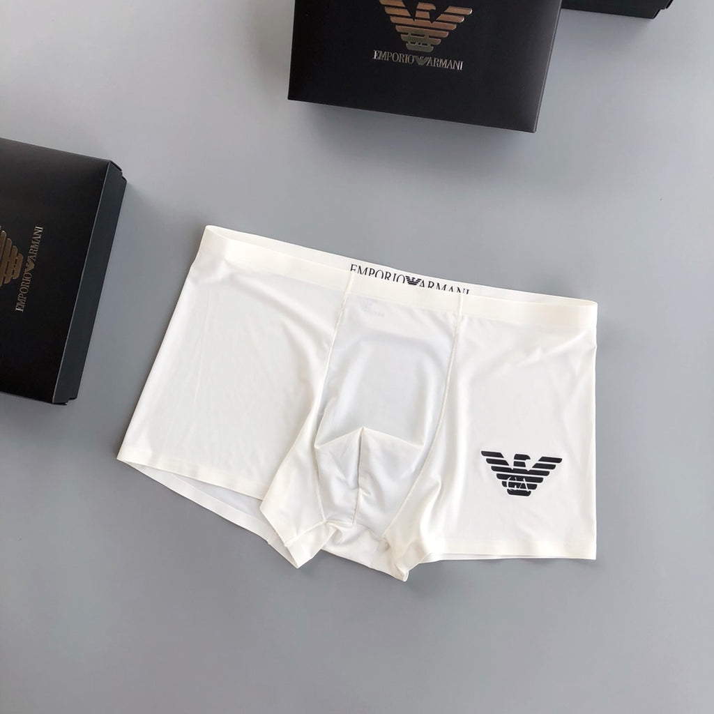 Emporio Armani Milk-Silk Short Socks - 3-Pair Pack