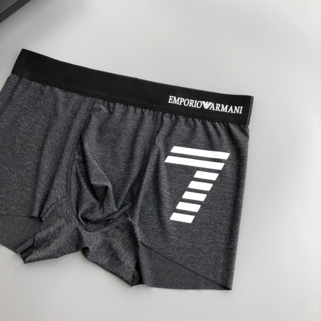 Emporio Armani Ice-Silk Men's Boxer Briefs - 3-Piece Box