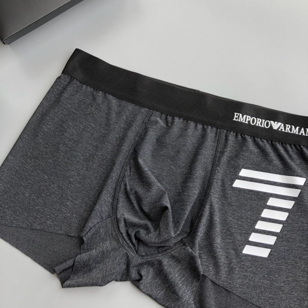 Emporio Armani Ice-Silk Men's Boxer Briefs - 3-Piece Box
