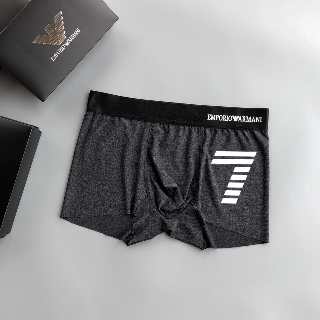 Emporio Armani Ice-Silk Men's Boxer Briefs - 3-Piece Box
