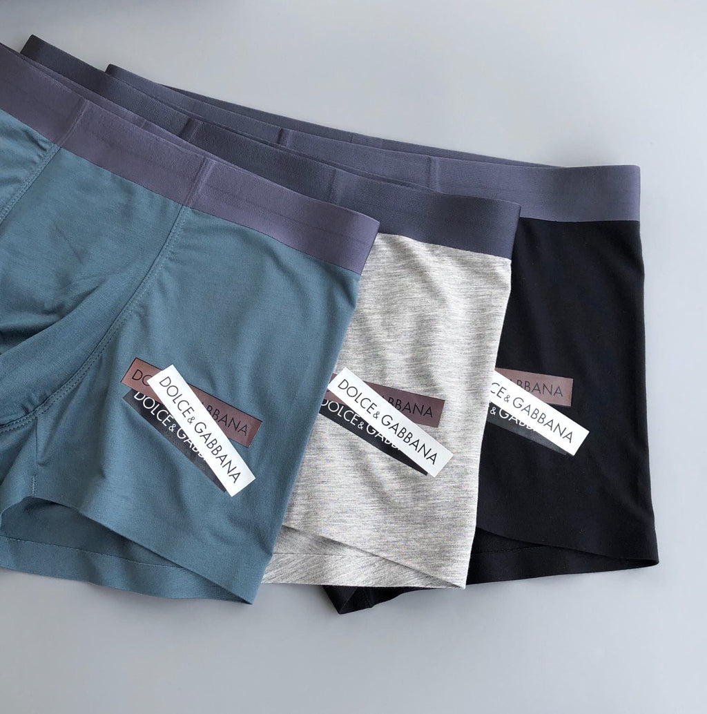 Dolce & Gabbana Modal Men's Boxer Briefs - 3-Piece Box
