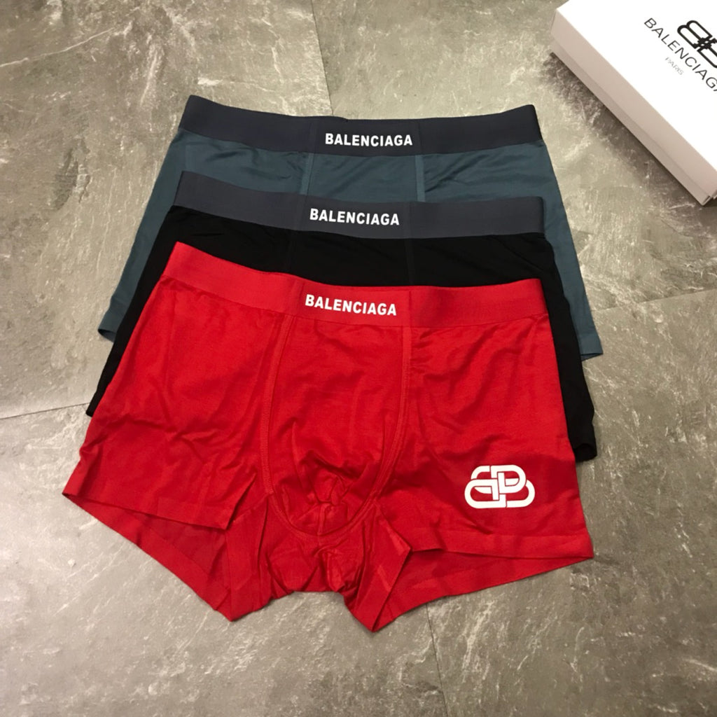 潮流衣加壹（批发衣服 内裤 袜子） Modal Blend Men's Underwear - Box of 3