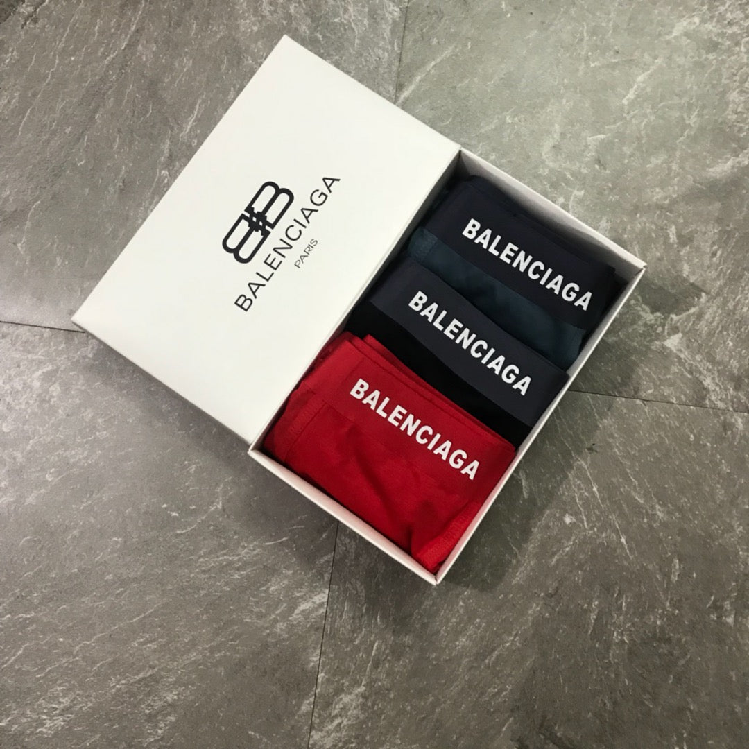 Balenciaga Modal Men's Boxer Briefs - 3-Piece Box