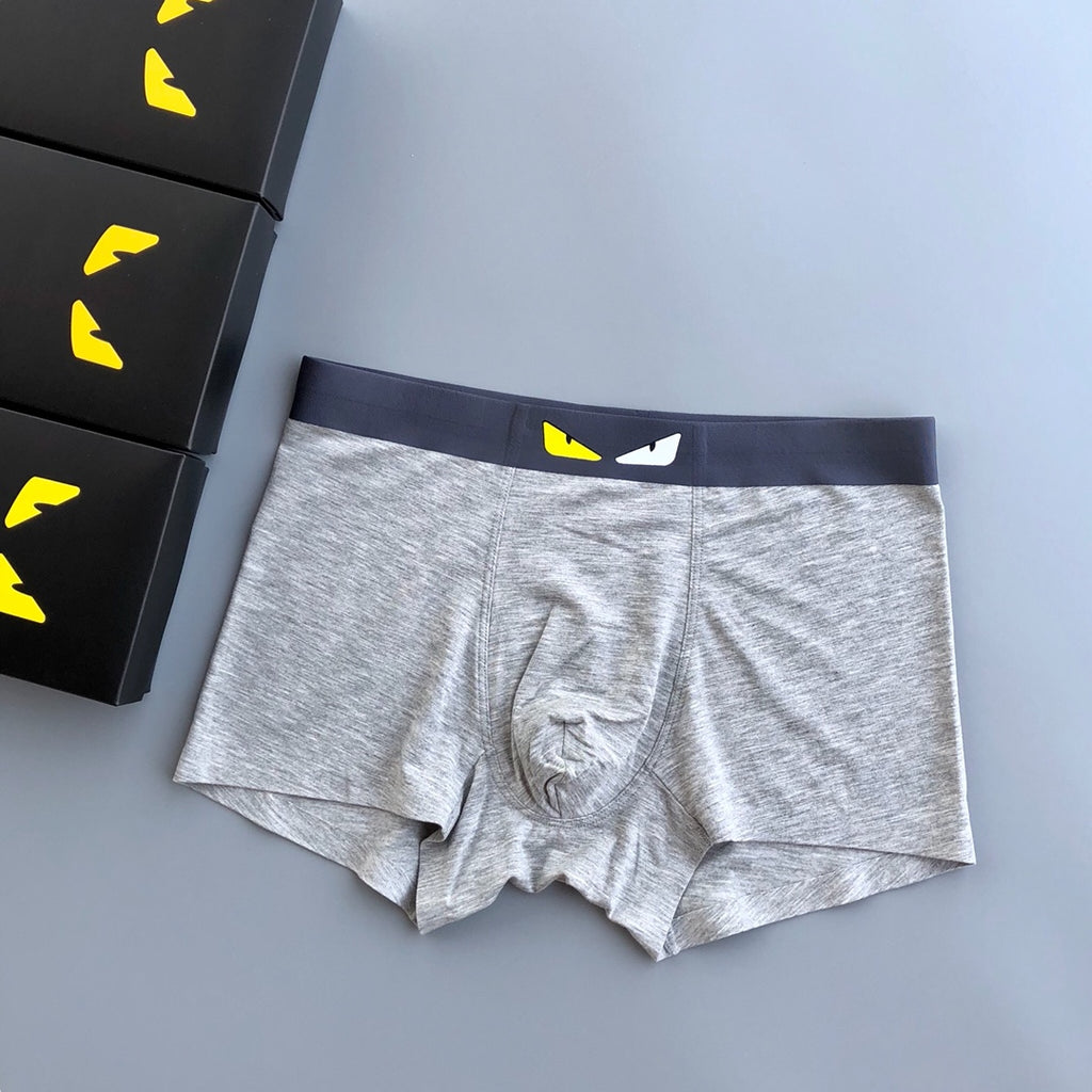Fendi Modal Men's Boxer Briefs - 3-Piece Box