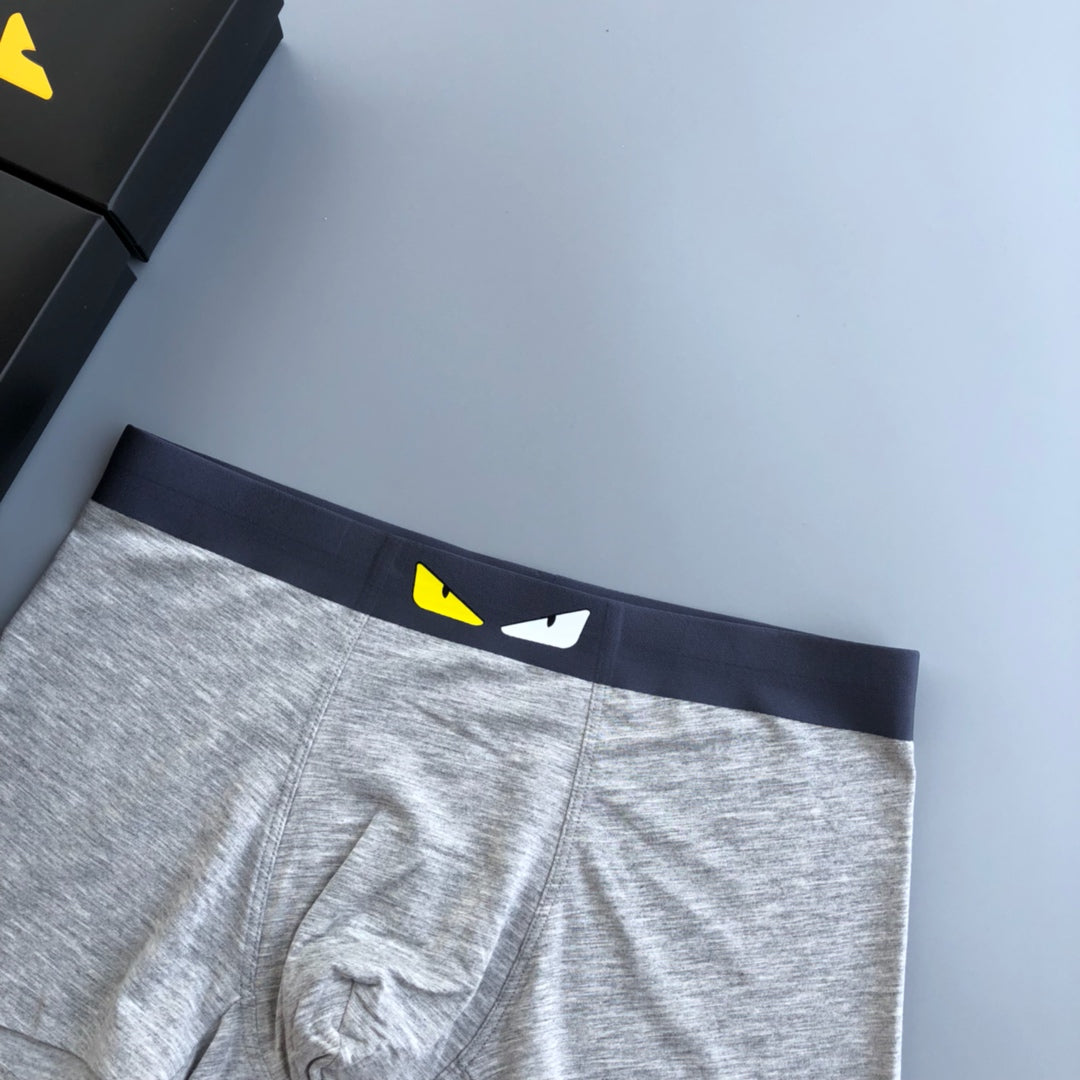 Fendi Modal Men's Boxer Briefs - 3-Piece Box