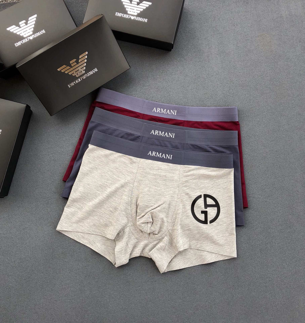 Armani Modal Men's Boxer Briefs - 3-Piece Box
