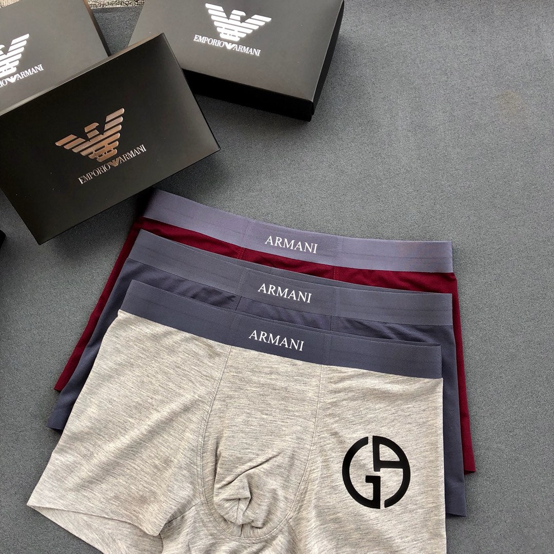 Armani Modal Short Socks - 3-Pair Pack