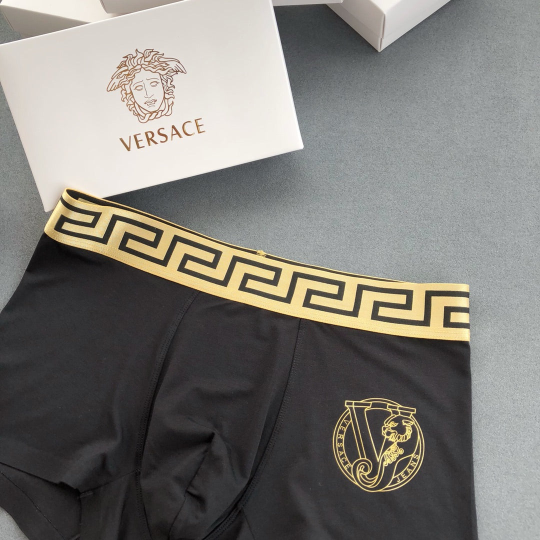 Versace Modal Men's Boxer Briefs - 3-Piece Box