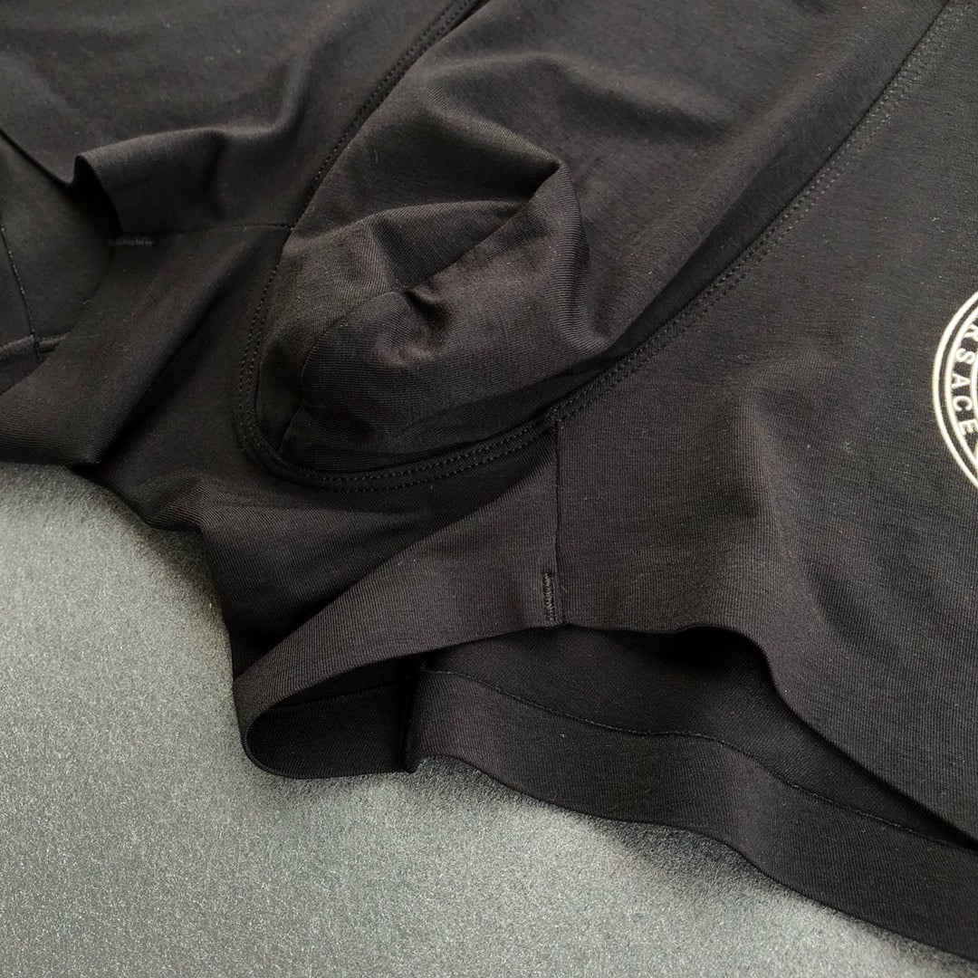 Versace Black Gold Crest Boxer Briefs 3-Piece Box Collection