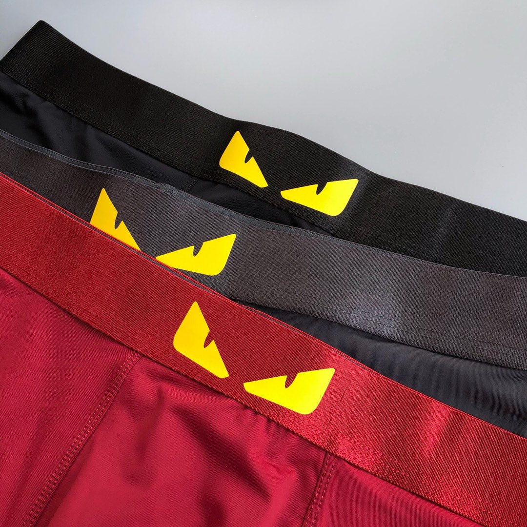 Fendi Ice-Silk Men's Boxer Briefs - 3-Piece Box