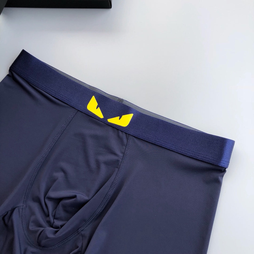Fendi Eye Graphics Men's Boxer Briefs - 3-Piece Box