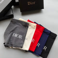 Dior Clean Wordmark Details Men's Boxer Briefs - 3-Piece Box