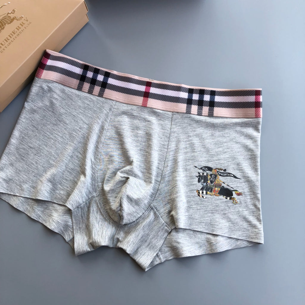 Burberry Modal Men's Boxer Briefs - 3-Piece Box