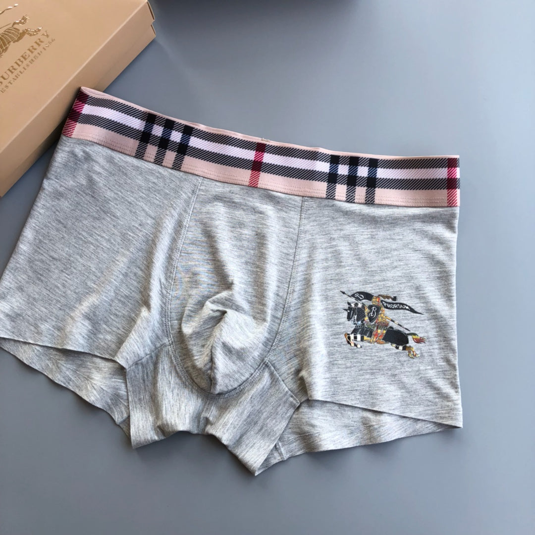 Burberry Modal Men's Boxer Briefs - 3-Piece Box