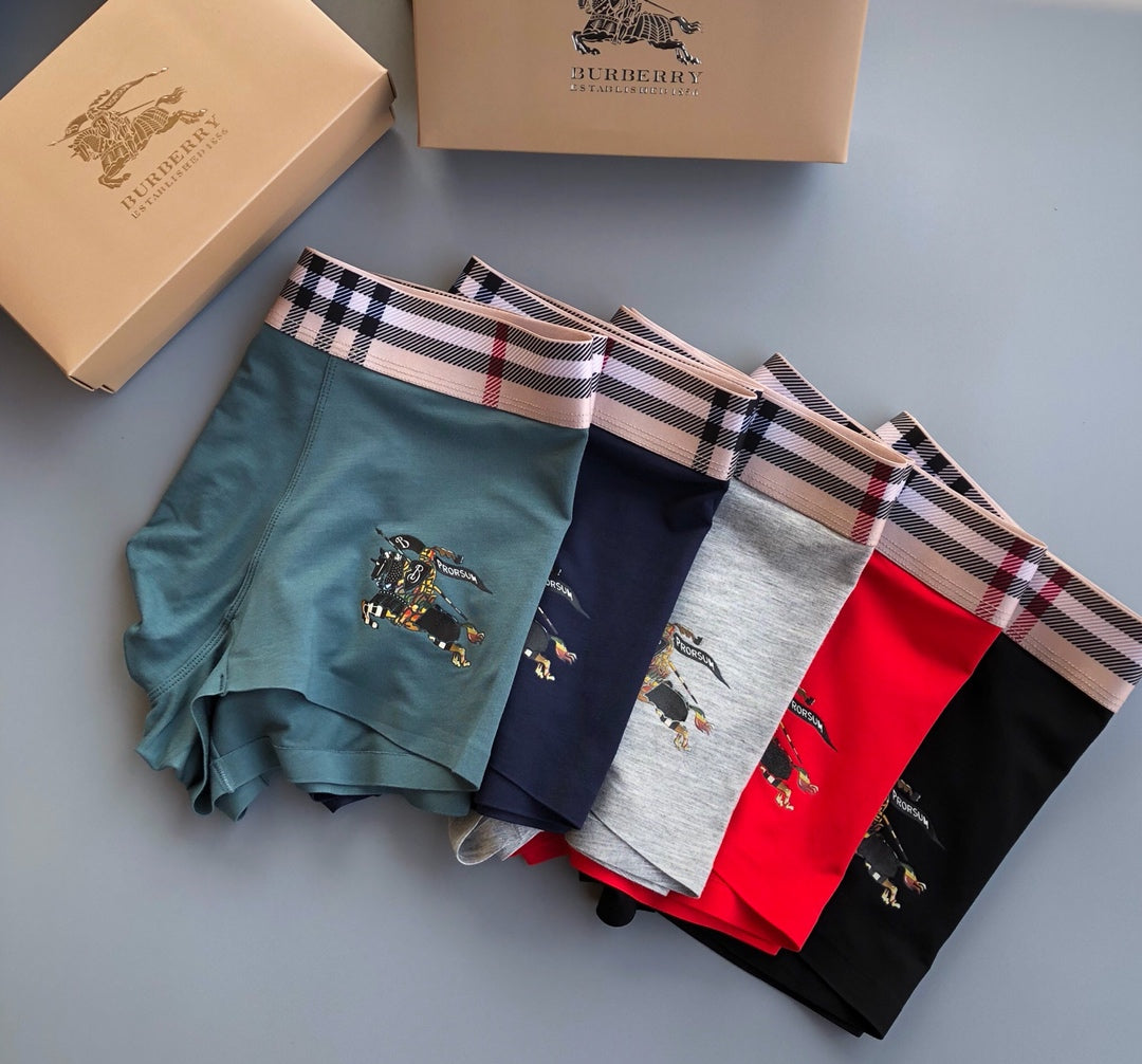 Burberry Modal Men's Boxer Briefs - 3-Piece Box