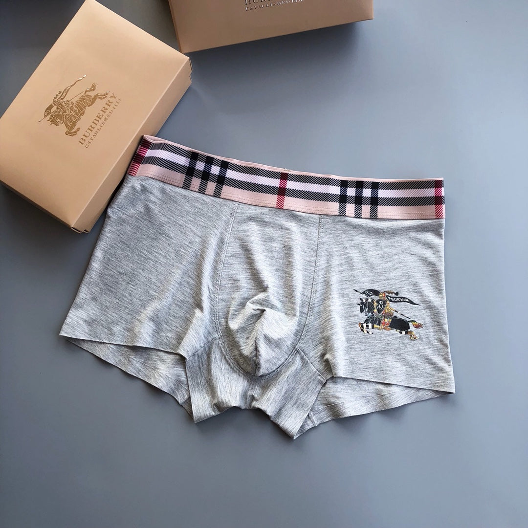 Burberry Modal Men's Boxer Briefs - 3-Piece Box