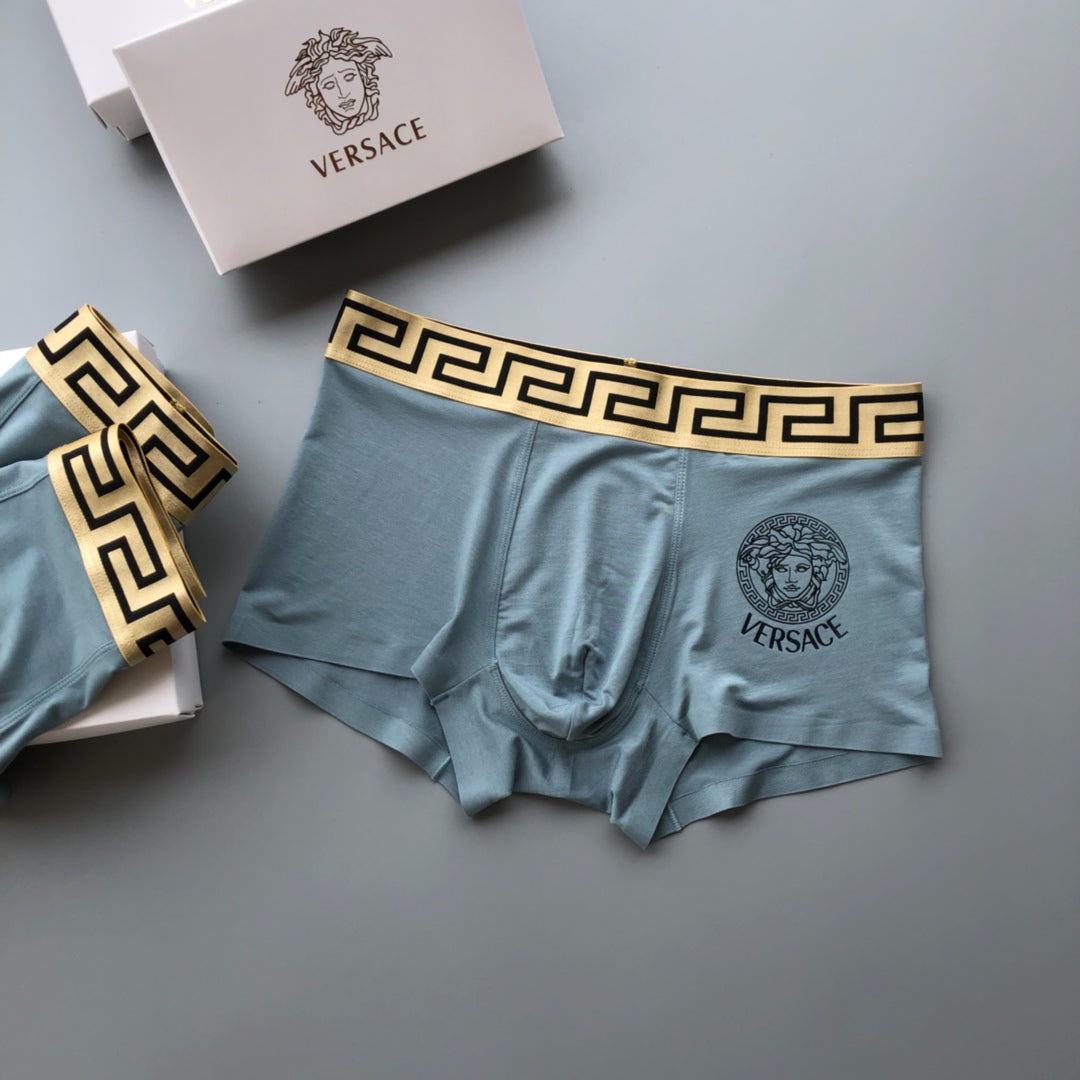 Versace Modal Men's Boxer Briefs - 3-Piece Box