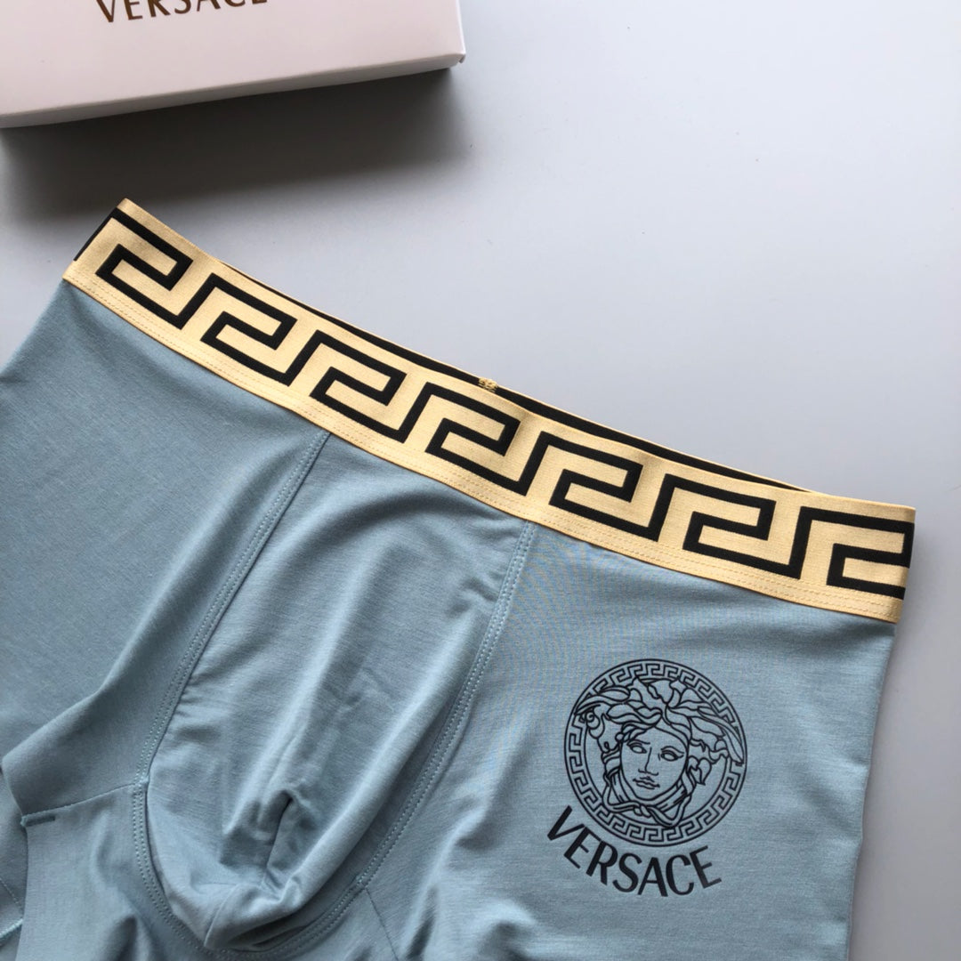 Versace Modal Men's Boxer Briefs - 3-Piece Box