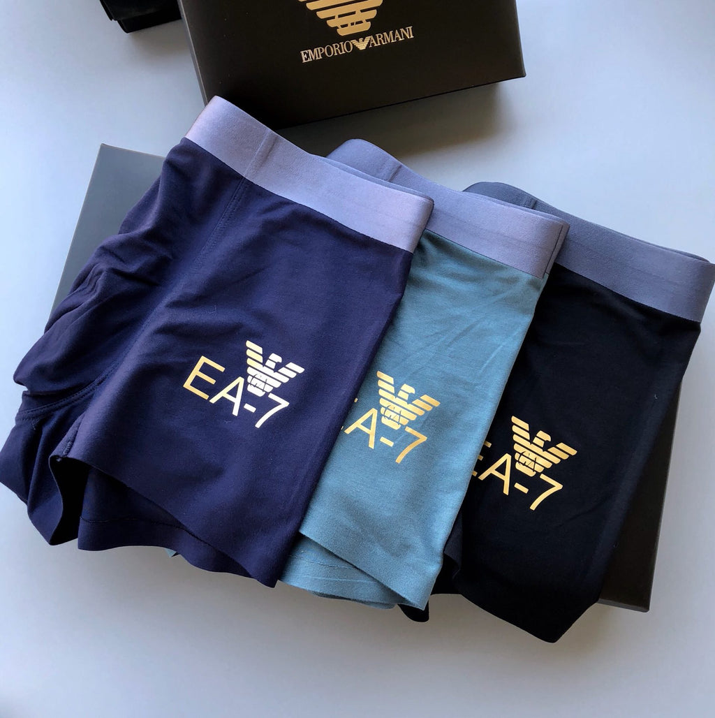 Emporio Armani Modal Short Socks - 3-Pair Pack