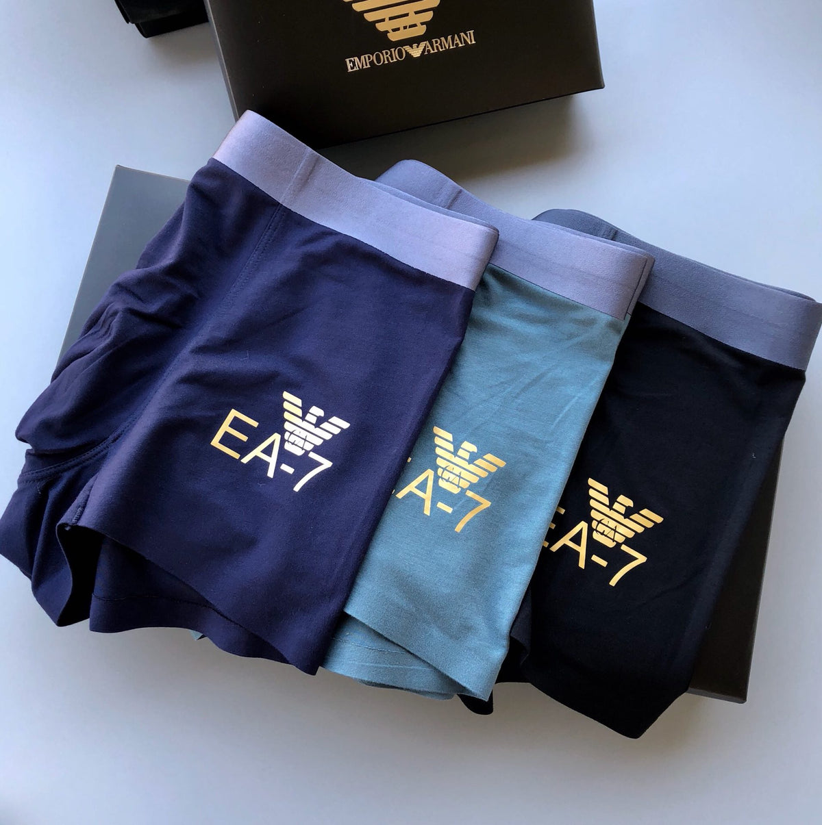 Emporio Armani Modal Short Socks - 3-Pair Pack