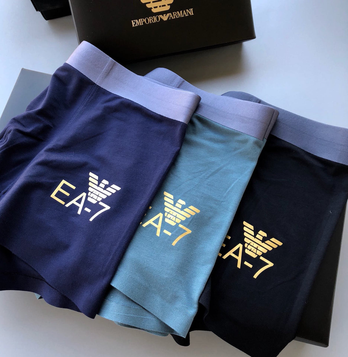 Armani Modal Short Socks - 3-Pair Pack