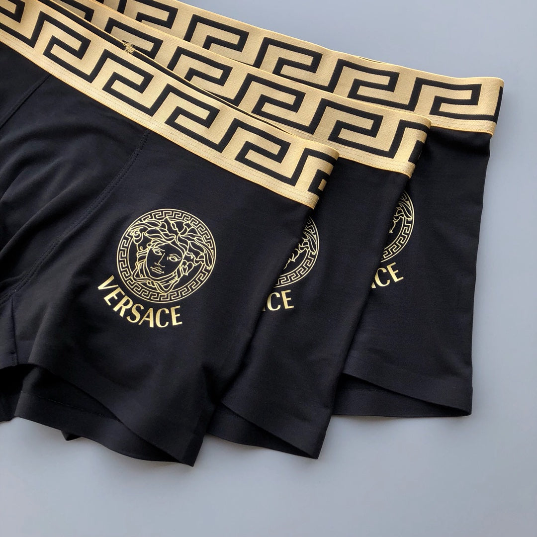 Versace Modal Short Socks - 3-Pair Pack