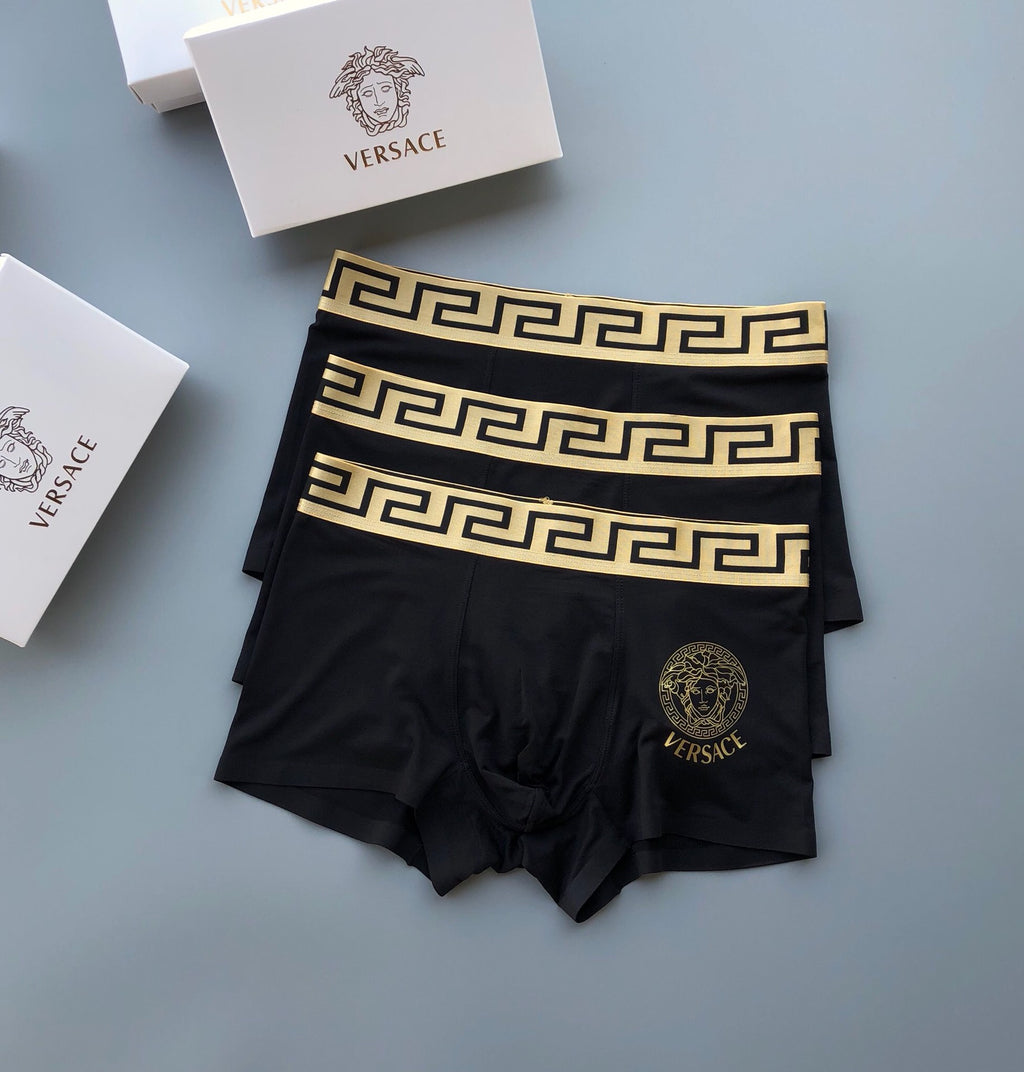 Versace Modal Short Socks - 3-Pair Pack
