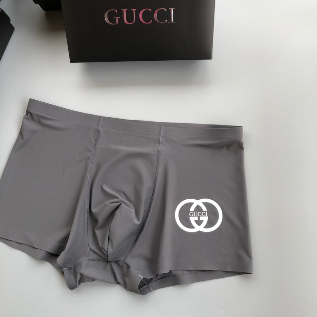 Gucci Milk-Silk Men's Boxer Briefs - 3-Piece Box