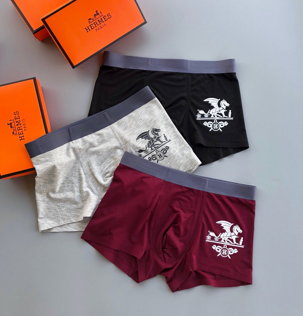 Hermes Modal Short Socks - 3-Pair Pack