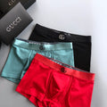Gucci Logo Details Men's Boxer Briefs - 3-Piece Box