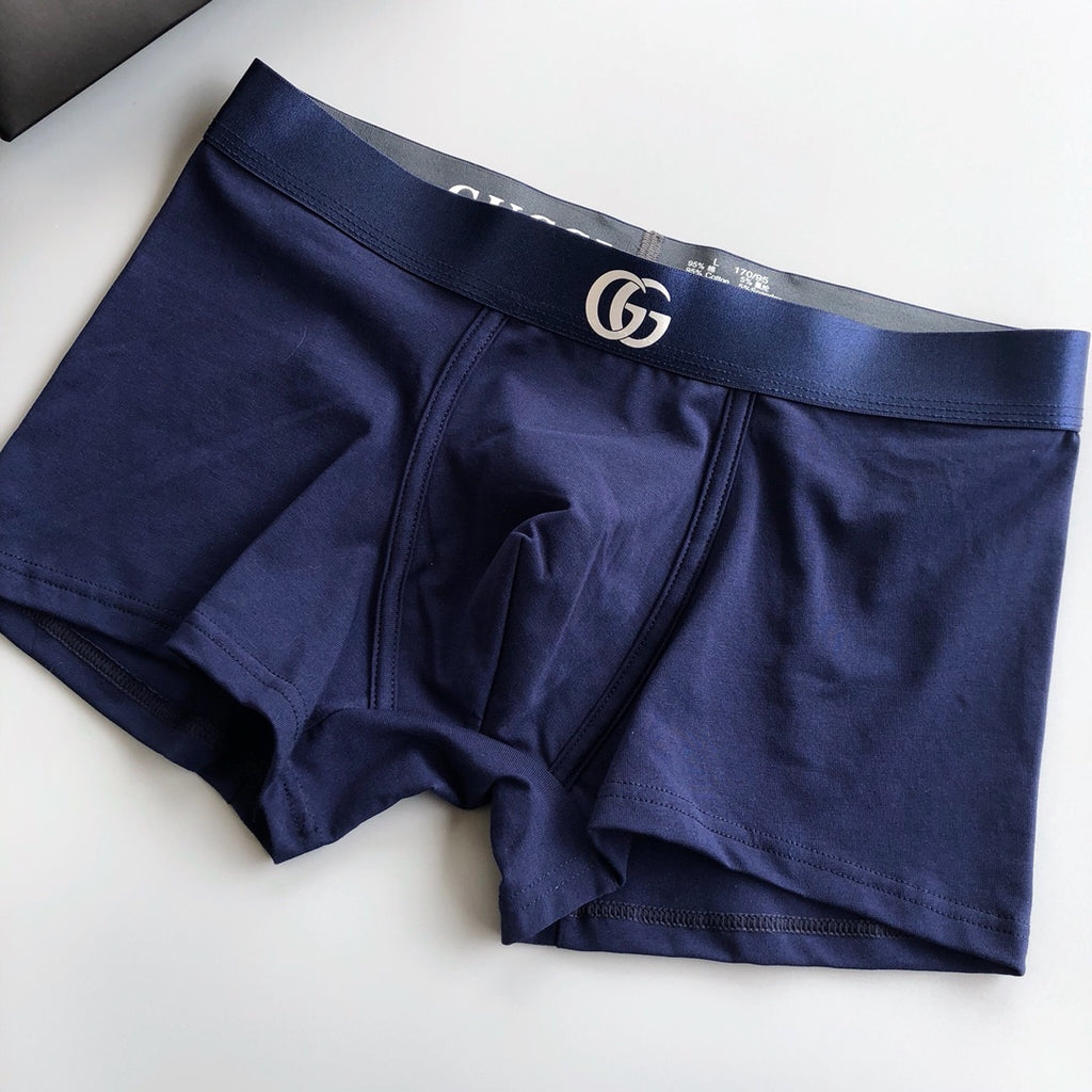 Gucci Logo Details Men's Boxer Briefs - 3-Piece Box