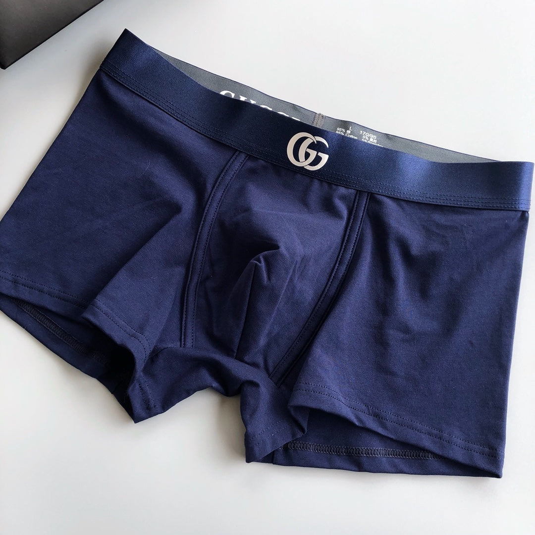 Gucci Small Emblem Details Men's Boxer Briefs - 3-Piece Box