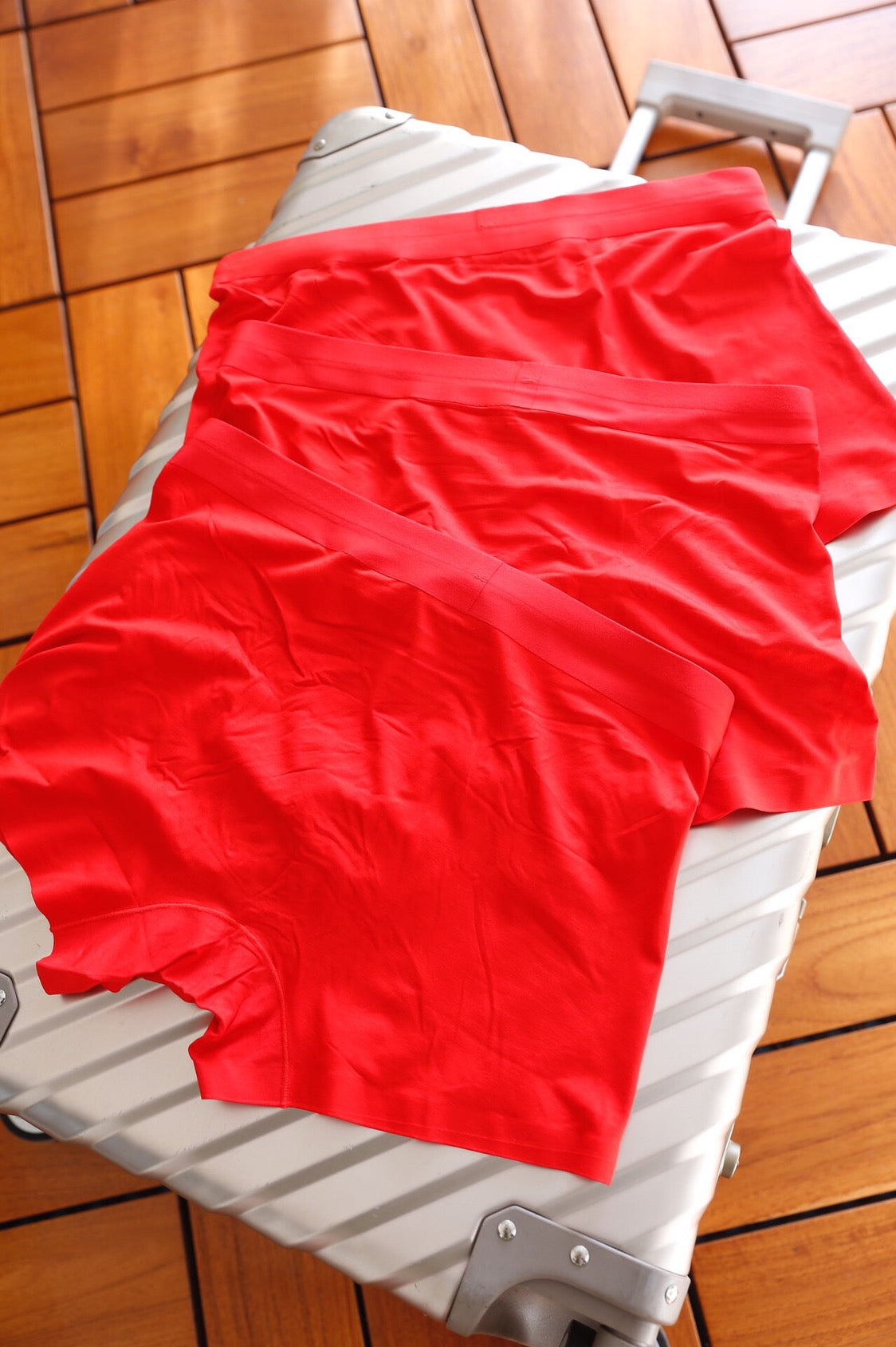 Burberry Visible Colour, Waistband And Emblem Details Men's Boxer Briefs - 3-Piece Box