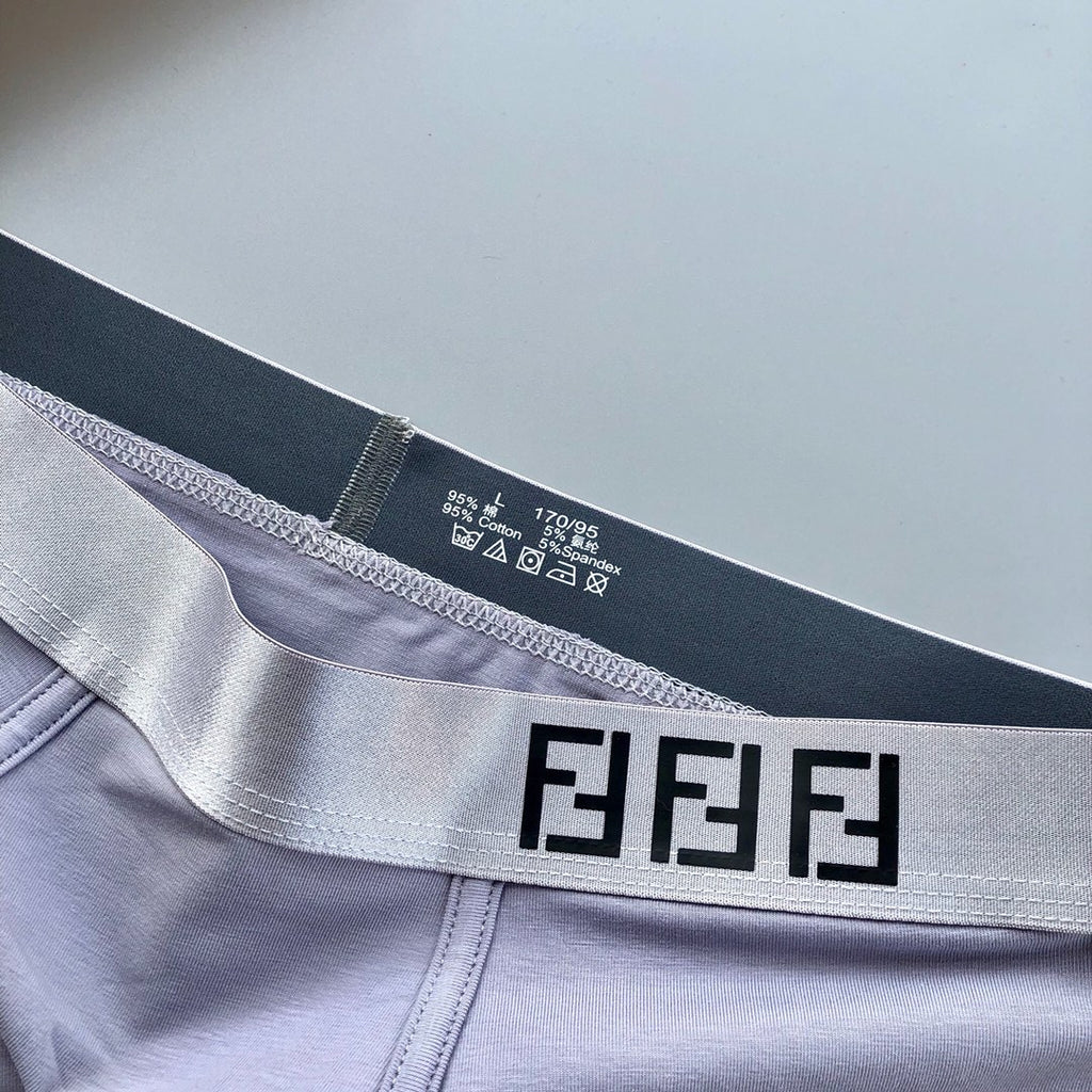 Fendi Cotton Men's Boxer Briefs - 3-Piece Box