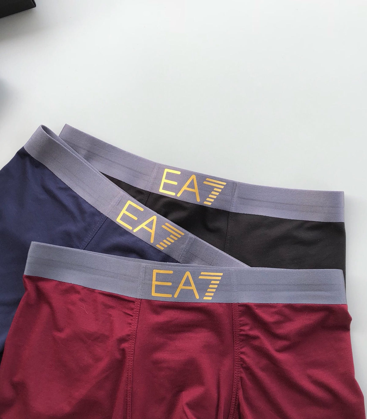 Armani Ea7 Waistbands Men's Boxer Briefs - 3-Piece Box
