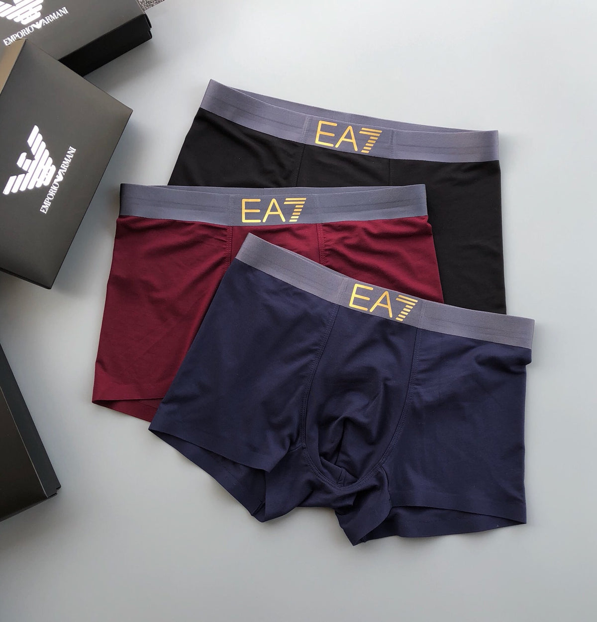 Emporio Armani Modal Men's Boxer Briefs - 3-Piece Box