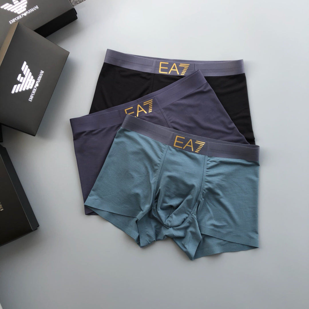 Armani Modal Short Socks - 3-Pair Pack