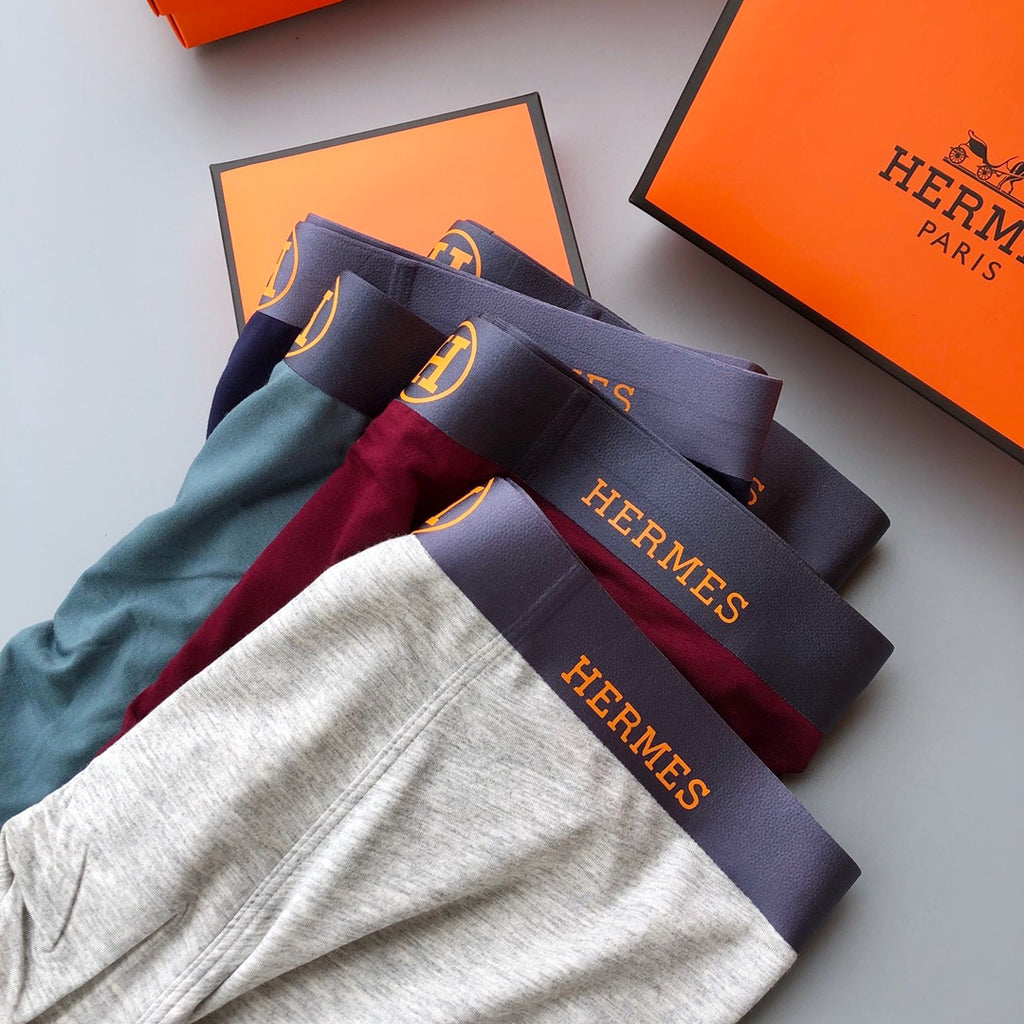 Hermes Modal Men's Boxer Briefs - 3-Piece Box